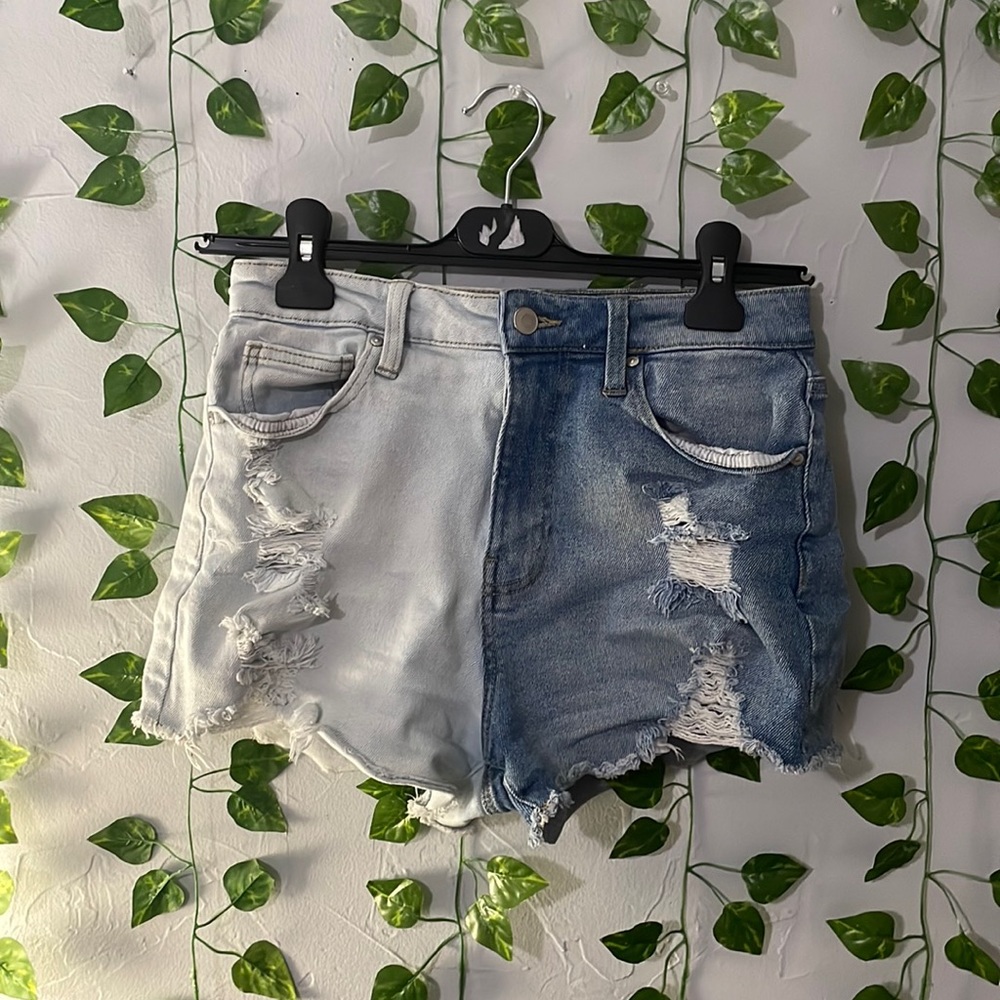 Patchwork Shorts
